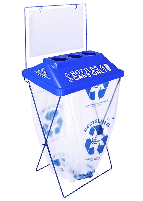 Clear Recycling Bags, 20 count, 13 gallon recycling bags at Whole