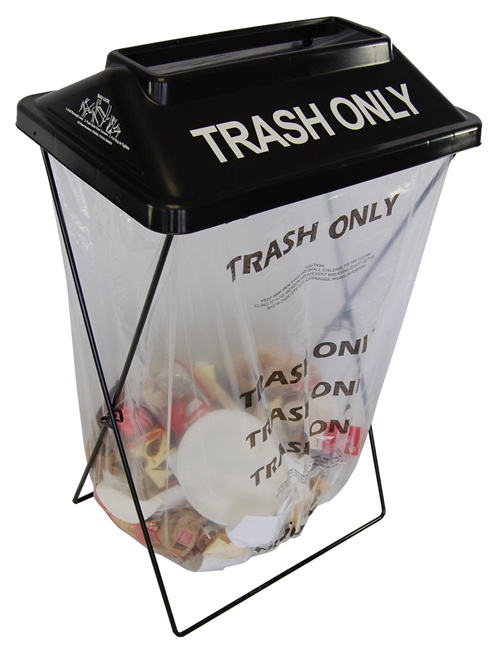 ClearStream TrashMax Bags, heavy duty X frame trash bags, 40 45 printed  Trash Only bags
