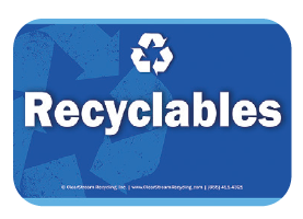 DS Decal â€“ 2 Pack  <br>Recyclables