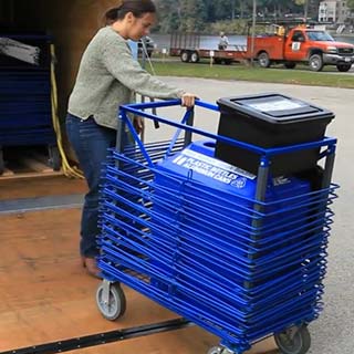 Recycling Cart Bin Check Out Systems and Programs